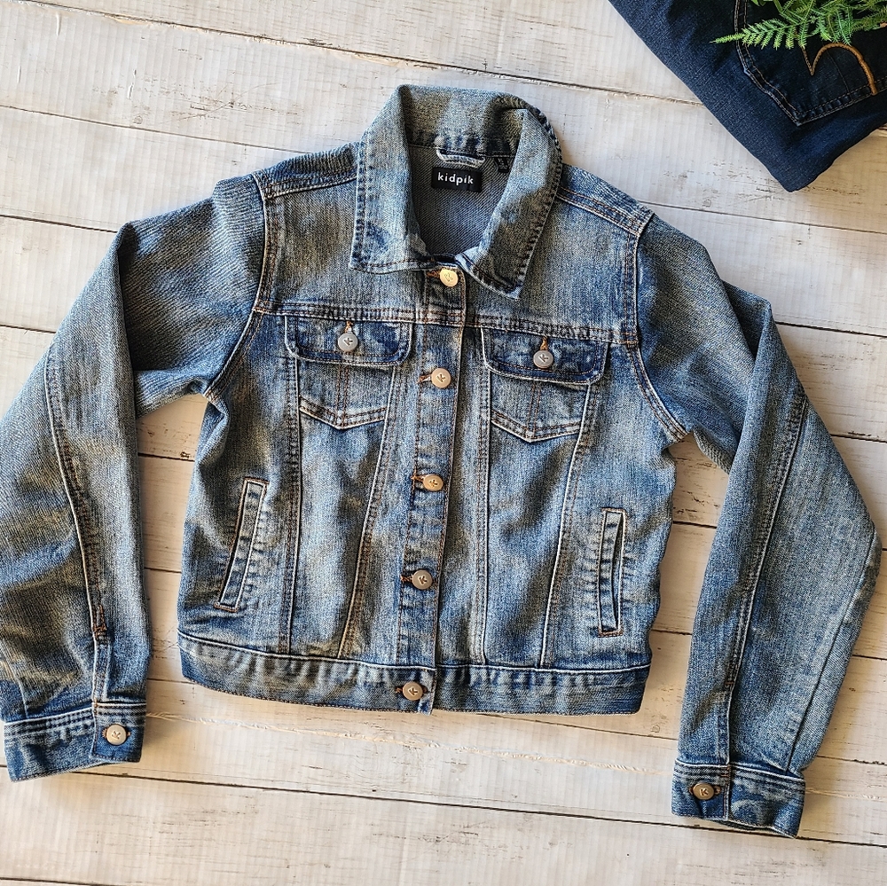 Kidpik Jean Jacket Size XL 14‎